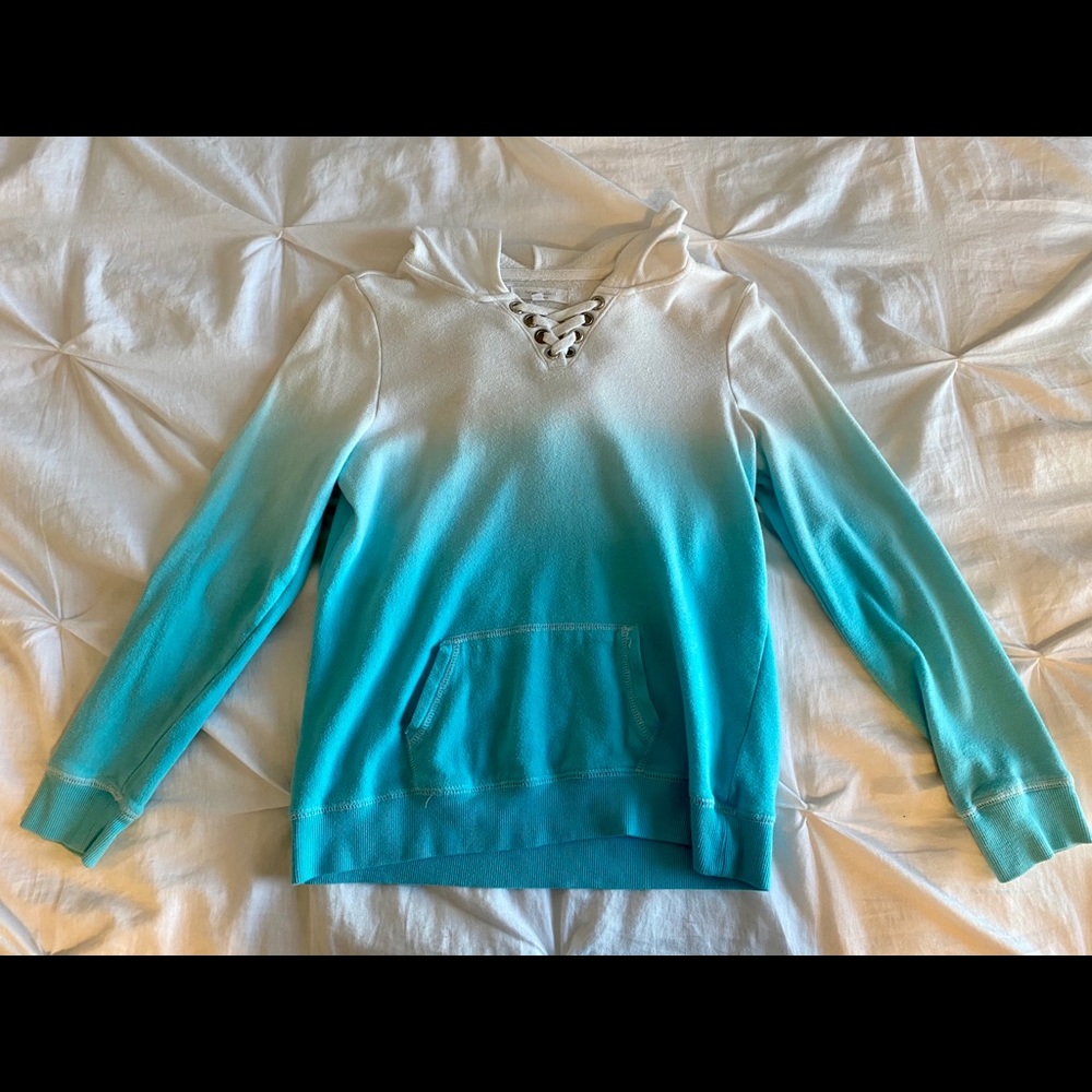 ombré sweatshirt